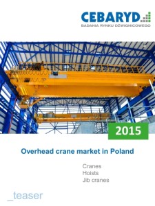 Report Overhead crane market in Poland 2015