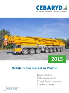 Report: Mobile crane market in Poland 2015